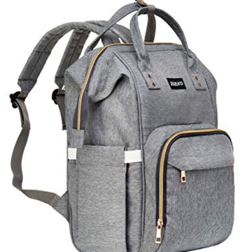 Zuzuro Grey Diaper Bag